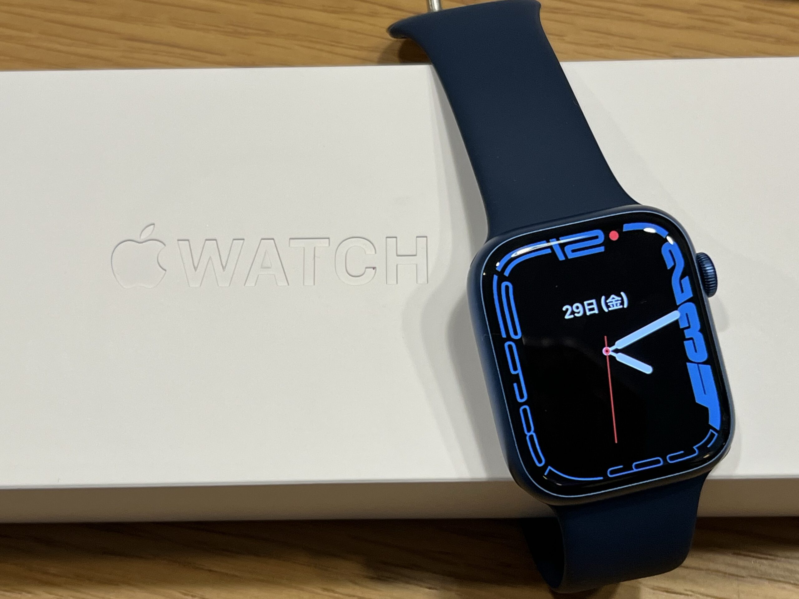 Apple Watch7の開封レビューしてみた｜付属品（同梱物）も紹介します。